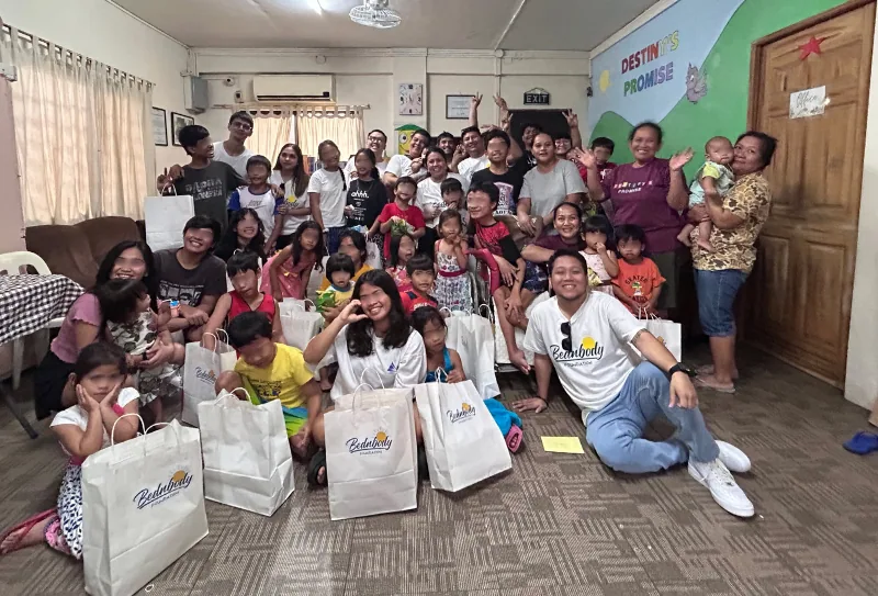 A moment from Bednbody community work 2
